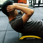 Portable Door-Anchor Sit-Up Mat