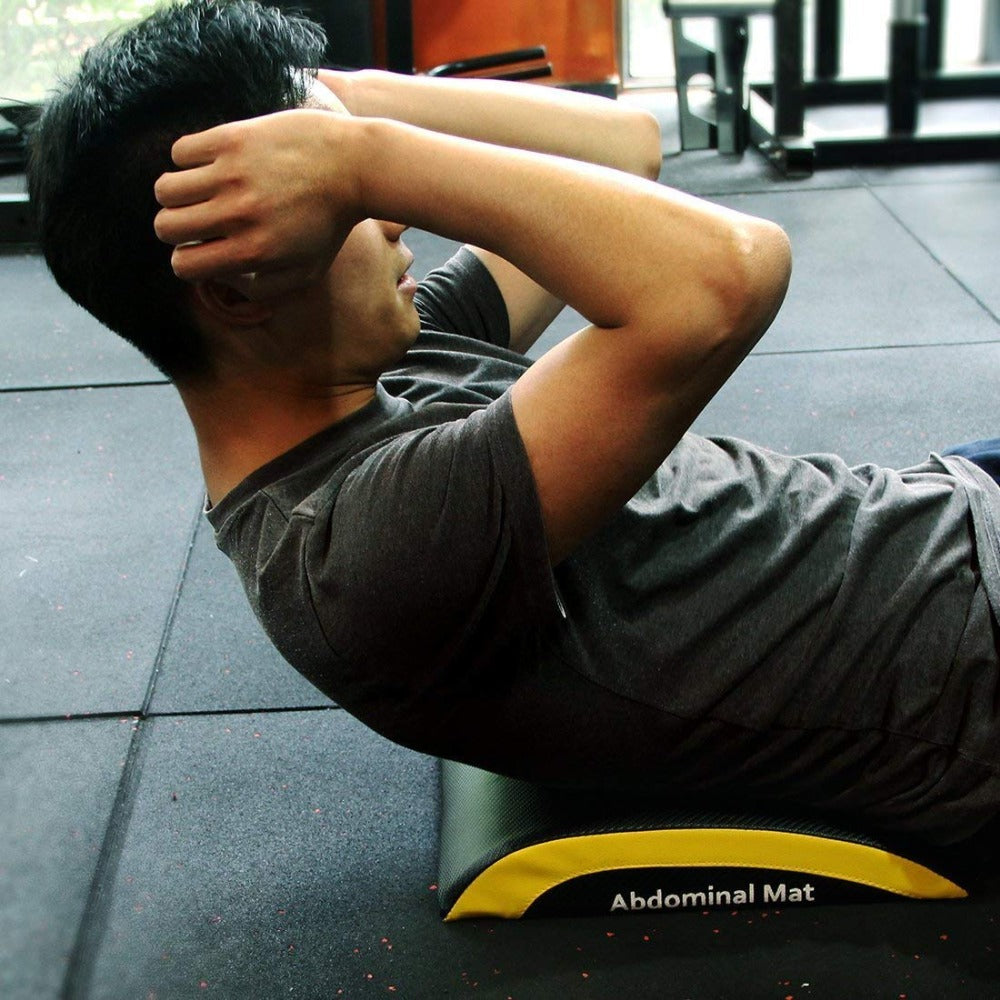 Portable Door-Anchor Sit-Up Mat