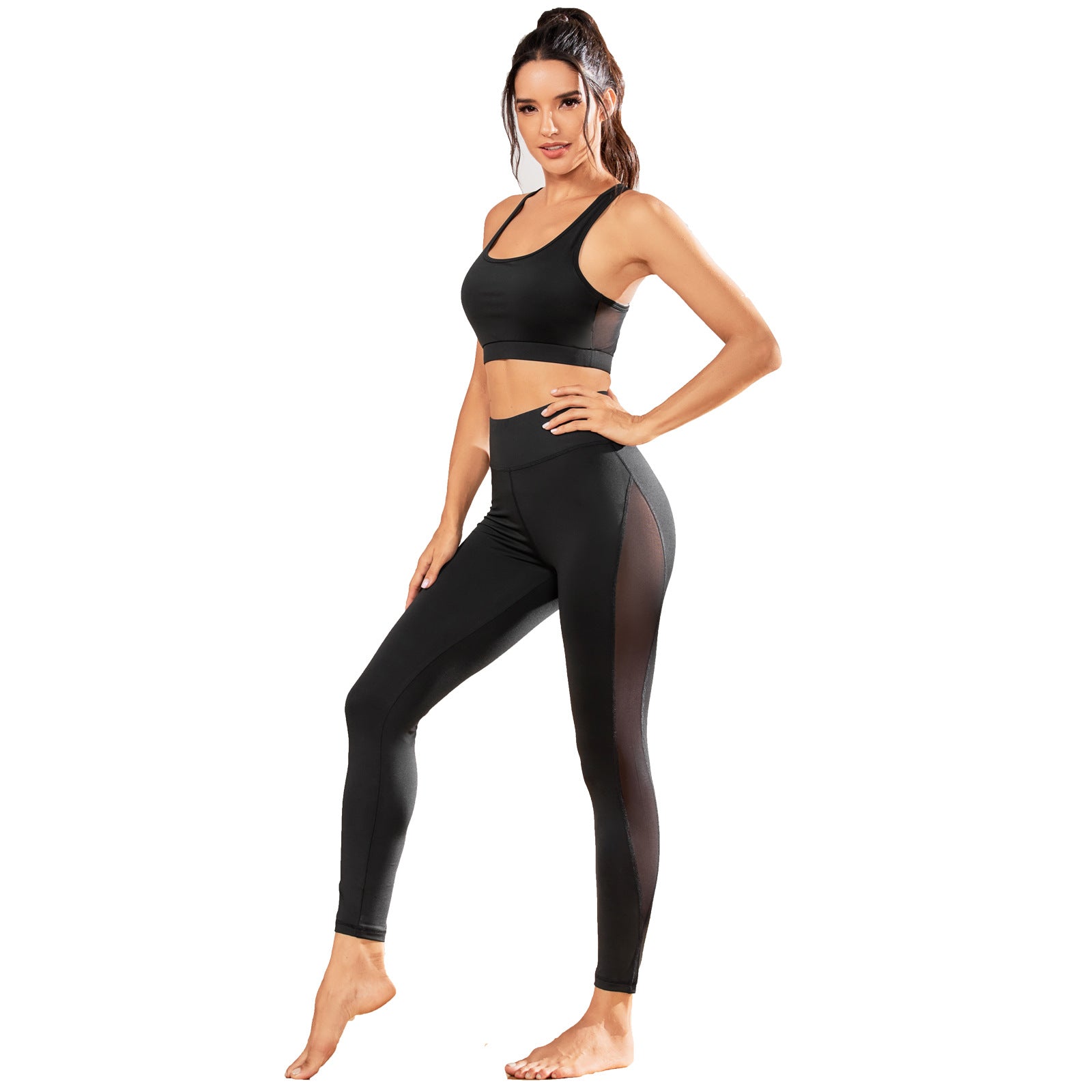 Yoga Tight Running Fitness 2-Piece Set