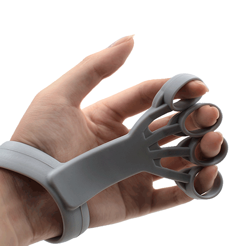 WizzFit Silicone Finger Grip Trainer, Grey