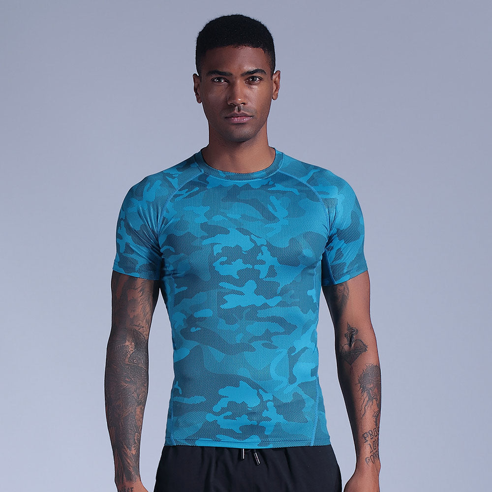 Men's Compression Tights Quick-Dry Training Top
