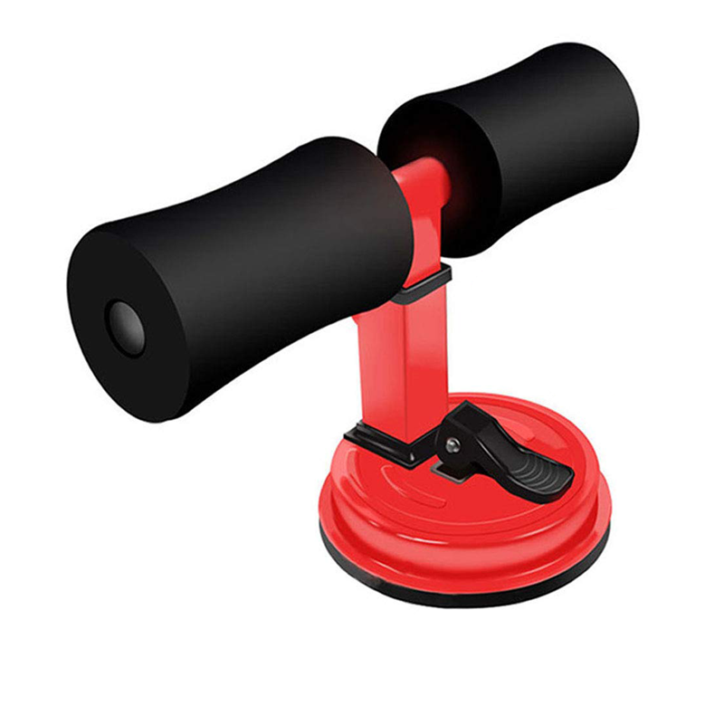 Spring-Assisted Sit-Up Bar Trainer