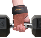 Leather Deadlift Grip Straps