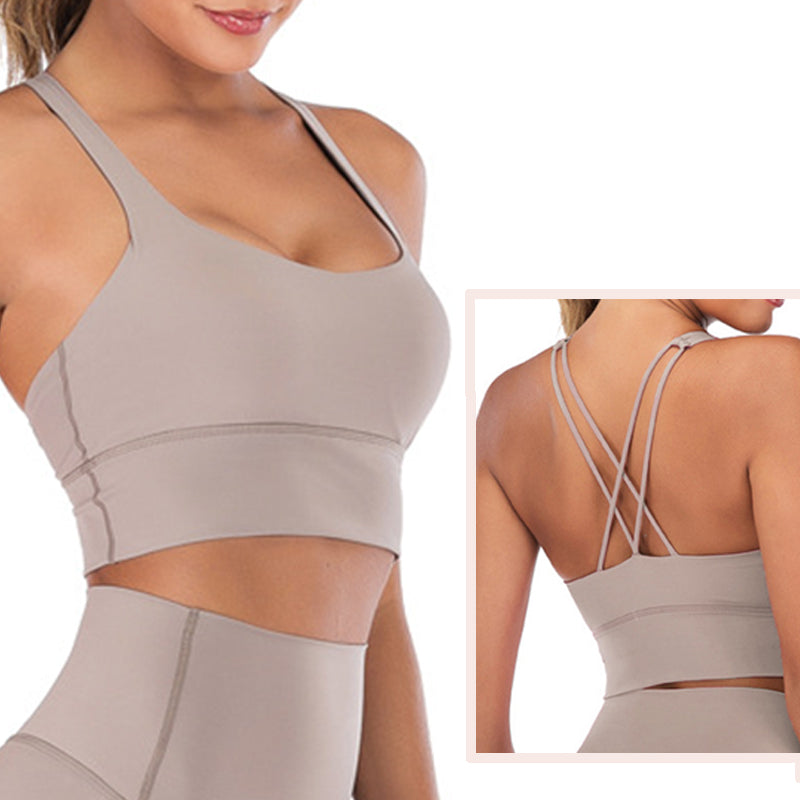 Women's Full Cup Sports Bra Yoga Top