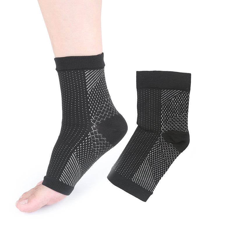 Compression Socks Foot Sleeve Relieve Swelling Open Toe Cycling