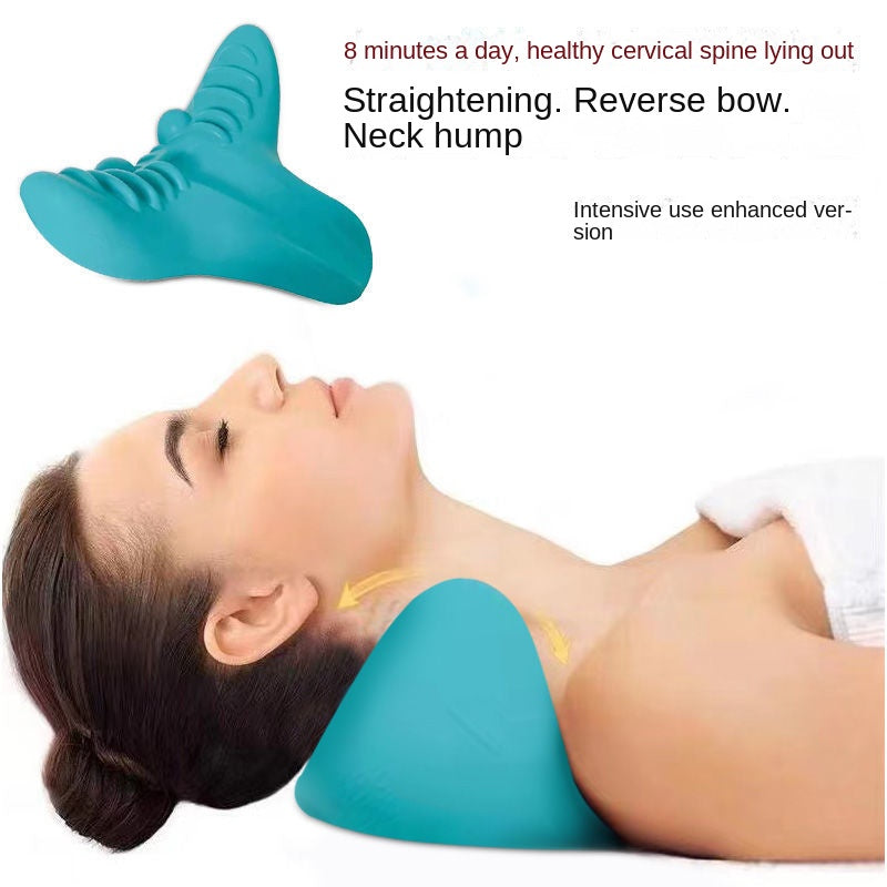 Cervical Neck Traction Pillow: Acupressure Relief