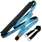 Yoga & Stretching Strap with Lumbar Pad