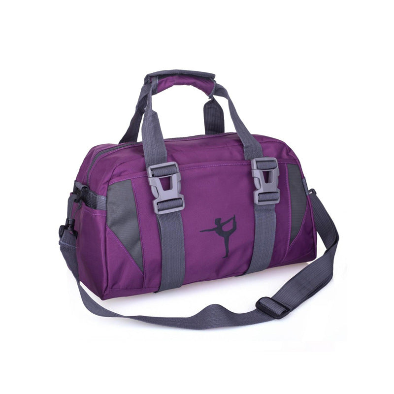 Nylon Gym Duffel Bag for Yoga and Fitness