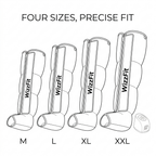 WizzFit Air Compression Leg Massager, Pneumatic System