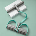 Door-Anchor Crunches Assist Rope