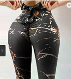 Hip-Lifting Leggings Women's Yoga Pants Stretch Fitness