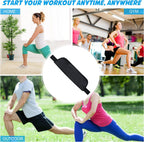 Padded Hip Thrust Belt: Weighted Glute Bridge Trainer