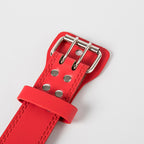 WizzFit leather squat belt, front view