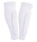 Honeycomb Shank Protection Foot Sock Men's Anti-collision Non-slip