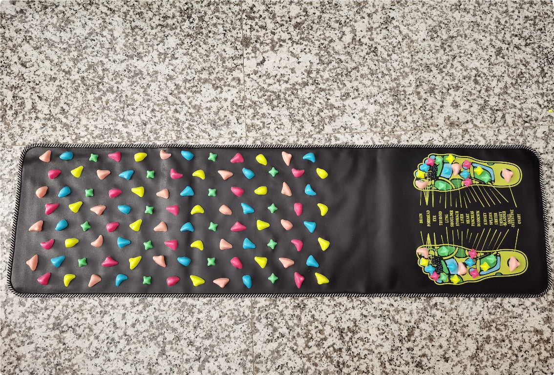 Cobblestone Reflexology Walk Mat: Foot Massage Pad