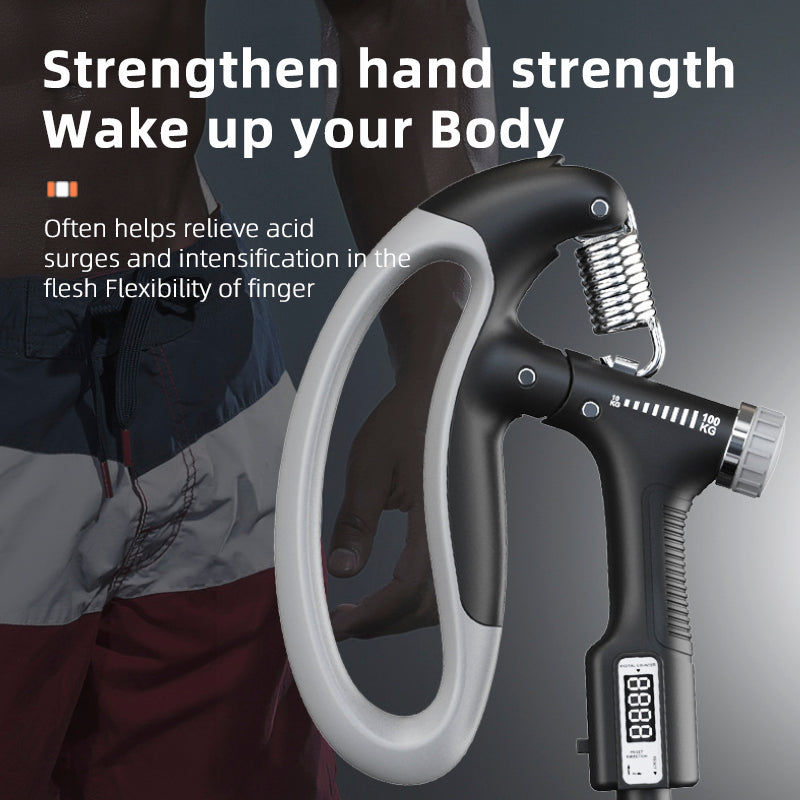 Smart Counting Grip Trainer: 10-100kg