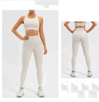 High Waist Running Sports Fitness Yoga Set