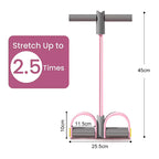 Door-Anchor Crunches Assist Rope detail view - WizzFit