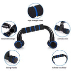 H-Shaped Push-Up Stand detail view - WizzFit