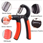 Adjustable Hand Grip Strengthener: 10-40kg in use - WizzFit