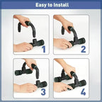 H-Shaped Push-Up Stand detail view - WizzFit