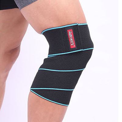 Compression Knee Wraps for Squats and Weightlifting