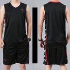 Basketball Sports Suit Men's Summer Casual Wear Sleeveless Thin Vest
