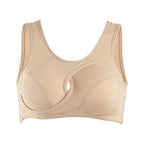 Women's Wireless Thin Gathered Vest Sports Bra Breathable Beauty Back