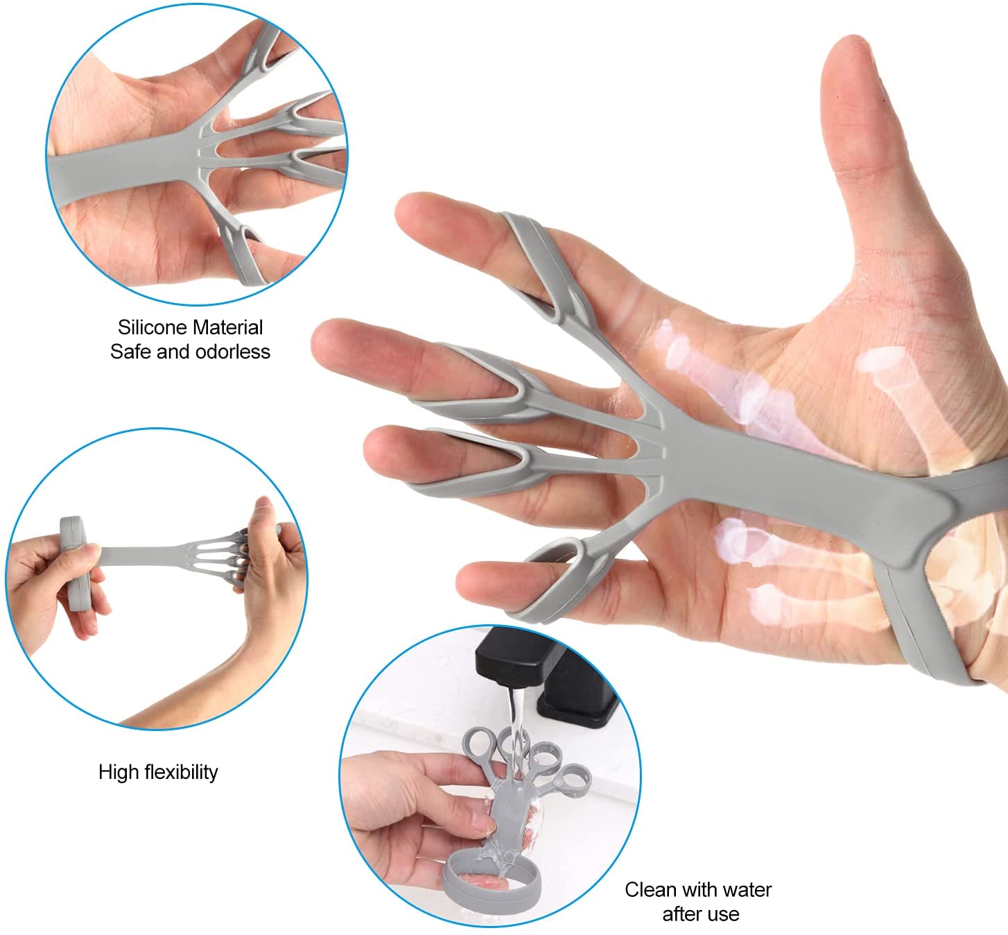 WizzFit Silicone Finger Grip Trainer