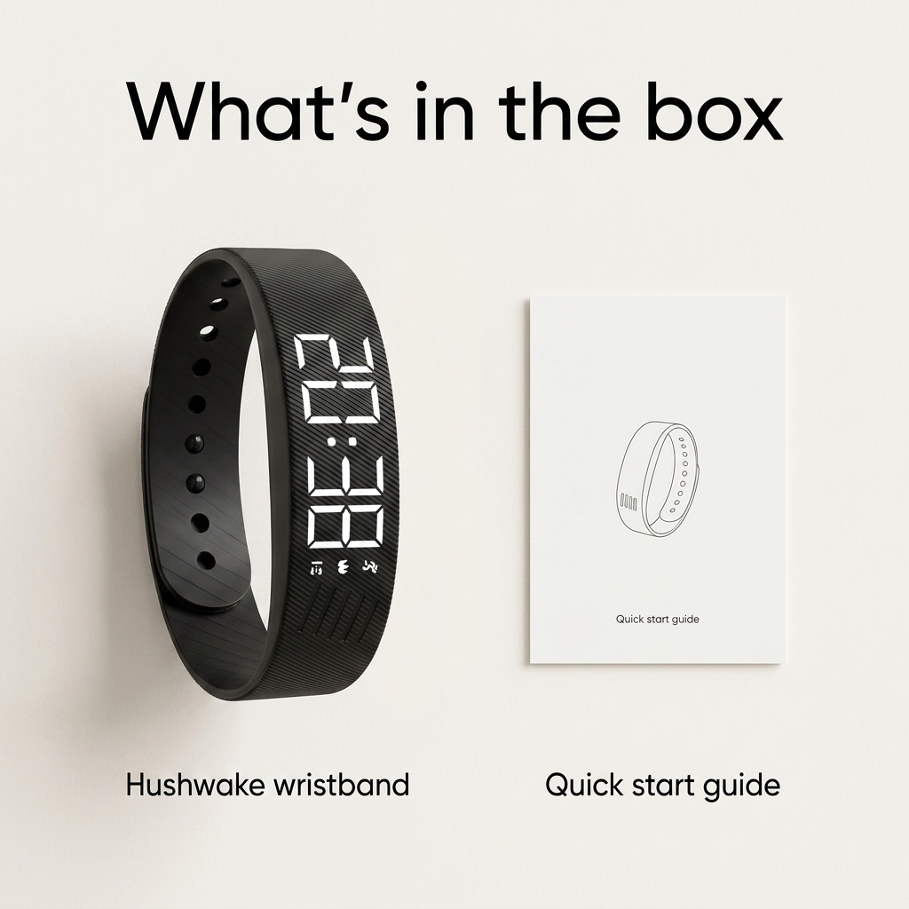Hushwake Silent Vibrating Alarm Wristband