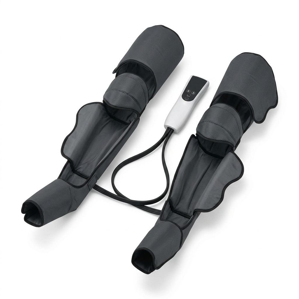 WizzFit Leg Massager Machine with Heat, 3-Speed